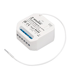 INTELLIGENT ARLIGHT Релейный модуль TY-701-72-DRI-DRO-PS-IN (230V, 1x10A, TUYA Wi-Fi, 433Mhz) (IARL, IP20 Пластик, 3 года)