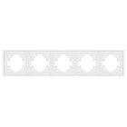Рамка пластиковая FRM-TENDO-PL-5-WH (Arlight, Белый) Lednikoff