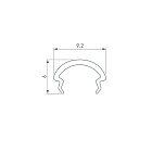 Экран матовый ROUND-D10.5-2000 OPAL (Arlight, Пластик) Lednikoff