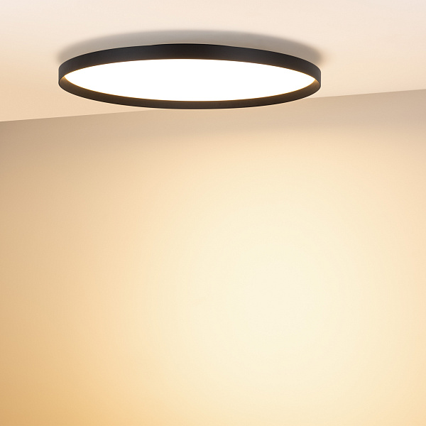 Светильник SP-ESTELY-R800-60W Warm3000 (BK, 80 deg, 230V, TRIAC) (Arlight, IP20 Металл, 5 лет) Lednikoff