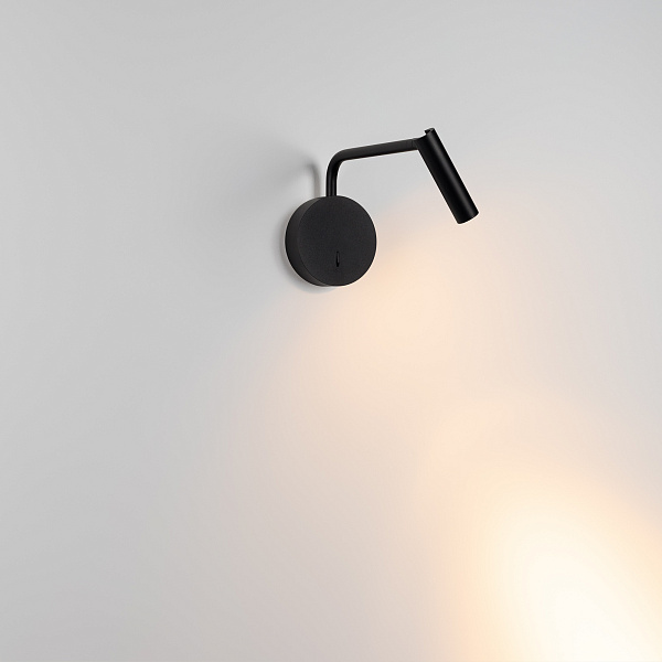 Светильник SP-VERDI-LONG-WALL-3W Warm3000 (BK, 20 deg, 230V) (Arlight, IP20 Металл, 3 года) Lednikoff