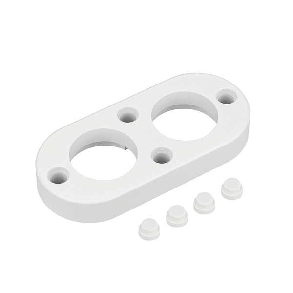 Крепление ARL-WAVE-1815-S-2-KIT White (Arlight, Металл)