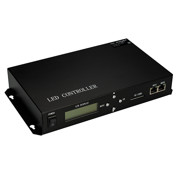 Контроллер HX-801TC (122880 pix, 220V, SD-карта) (Arlight, -) Lednikoff