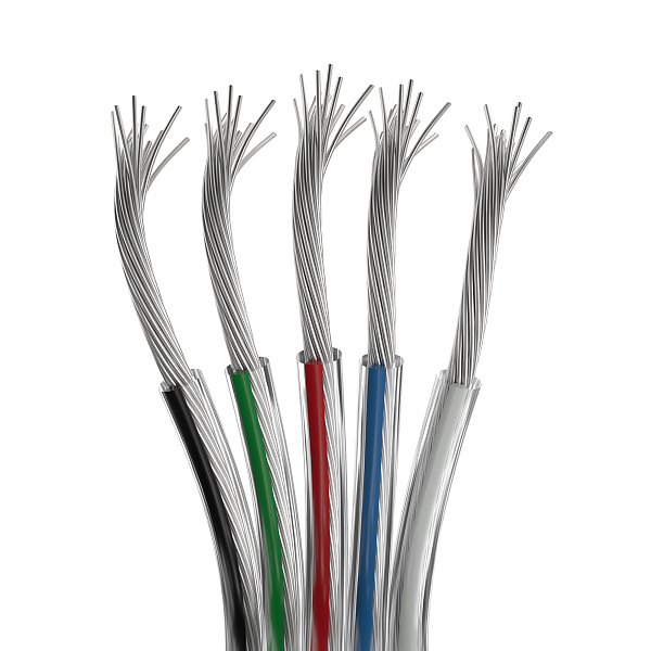 Шлейф питания ARL-22AWG-CLEAR-5Wire-CU (Arlight, -) Lednikoff