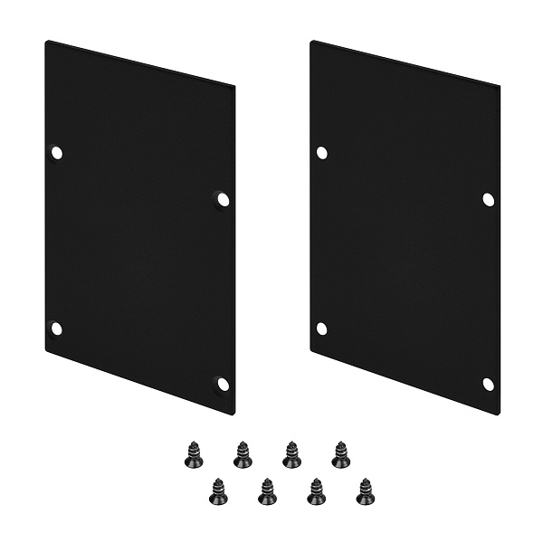 Заглушка LINE-S-5075 BLACK глухая (Arlight, Металл) Lednikoff