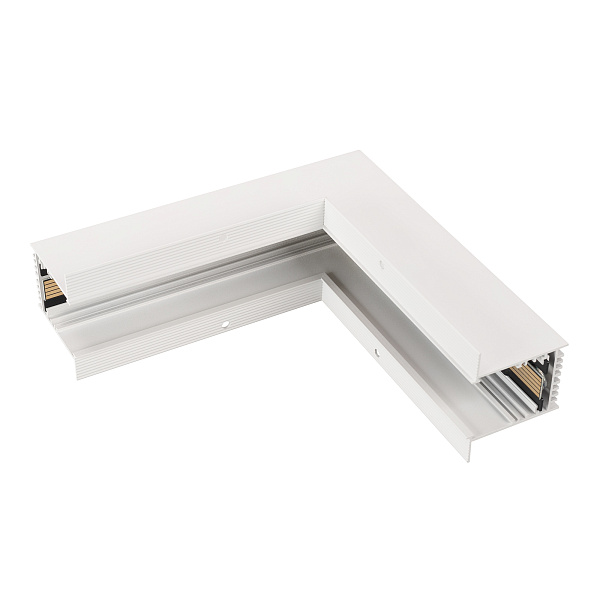 Коннектор угловой MAG-CON-4560-F-L90-INT (WH, 5LN, внутренний) (Arlight, IP20 Металл, 5 лет)