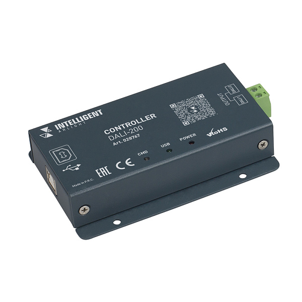 INTELLIGENT ARLIGHT Контроллер DALI-200 (IARL, IP20 Металл, 1 год) Lednikoff