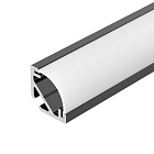 Профиль SL-KANT-H10-2000 BLACK (Arlight, Алюминий) Lednikoff