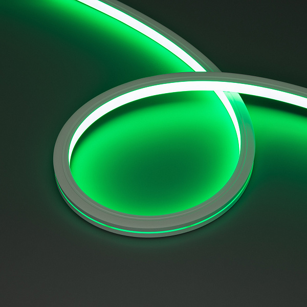 Светодиодная лента герметичная MOONLIGHT-PRO-TOP-X360-16x16mm 24V RGB (12 W/m, IP67, 10m, wire x2) (Arlight, Вывод боковой, 5 лет)