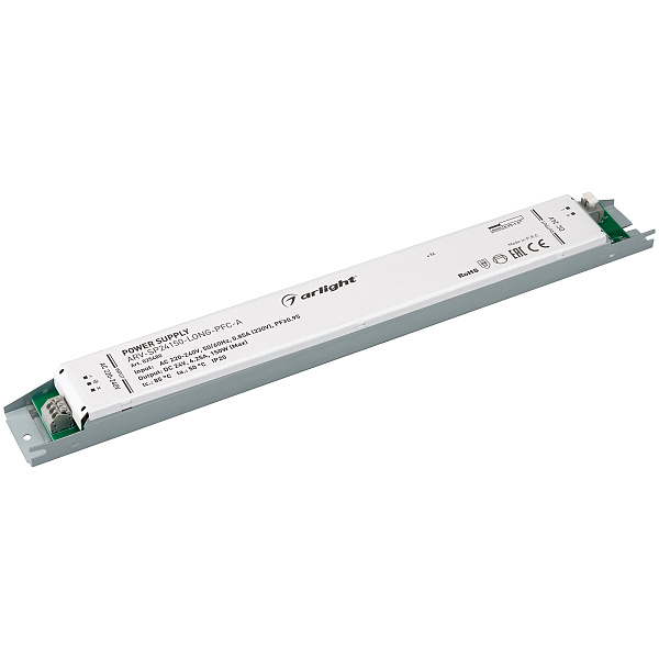 Блок питания ARV-SP24150-LONG-PFC-A (24V, 6.25A, 150W) (Arlight, IP20 Металл, 5 лет) Lednikoff