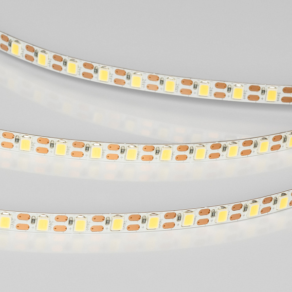 Светодиодная лента FC-A120-5mm 24V Сool8K-CX1 (10 W/m, IP20, 5m) (Arlight, резка 1 светодиод) Lednikoff