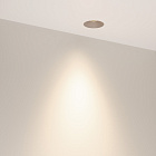 Светильник безрамочный DL-INTRAL-R63-8W Day4000 (Серый RAL7045, 50 deg, 230V) (Arlight, IP20 Металл, 5 лет) Lednikoff
