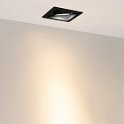Светильник MS-VORTEX-BUILT-S117x117-20W Warm3000 (BK-BK, 20 deg, 230V) (Arlight, IP20 Металл, 5 лет) Lednikoff