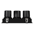 Светильник MS-FLOW-BUILT-S230x85-3x12W Warm3000 (BK, 38 deg, 230V) (Arlight, IP20 Металл, 5 лет) Lednikoff