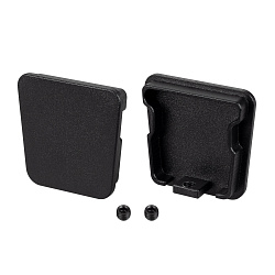 Заглушка LINE-D-3724 TETRA BLACK (Arlight, Металл)