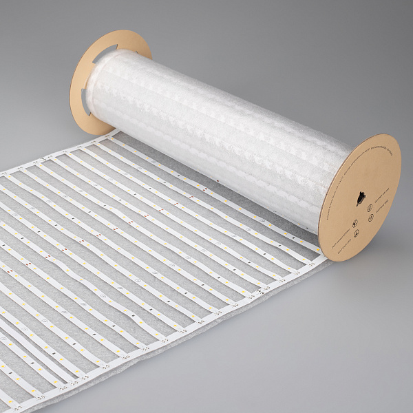 Светодиодная лента RT-ONIX-A640-410mm 24V Day4000 (43.6 W/m, IP20, 2835, 3m) (Arlight, сеть параллельная) Lednikoff