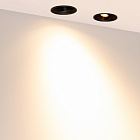 Светильник безрамочный DL-ROTARA-R63-6W Warm3000 (Черный RAL9005, 50 deg, 230V) (Arlight, IP20 Металл, 5 лет) Lednikoff