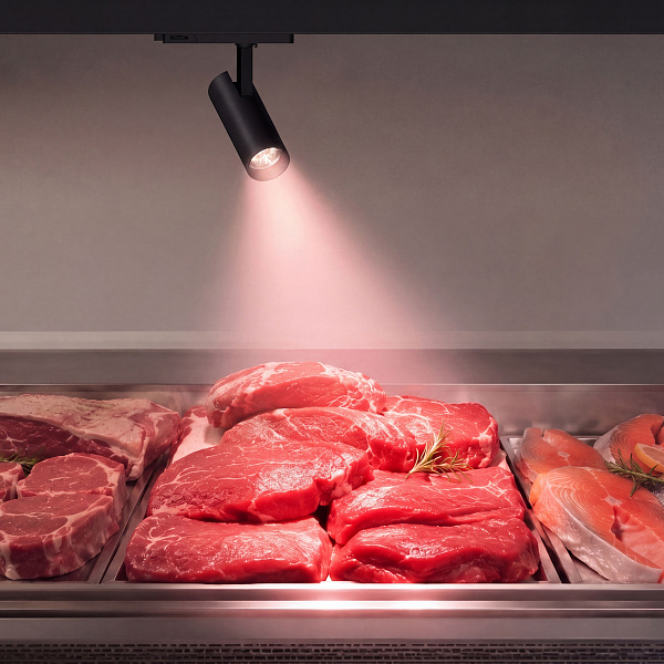 Светильник LGD-GERA-4TR-R90-30W Warm SP2900-Meat (Белый, 24 deg, 230V) (Arlight, IP20 Металл, 5 лет) Lednikoff