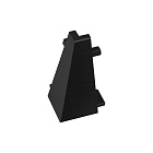 Внешний угол PLINTUS-H40 BLACK  (Arlight, Металл) Lednikoff
