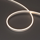 Светодиодная лента герметичная MOONLIGHT-SIDE-A120-06x12mm 24V Warm3000 (9.6 W/m, IP65, 0,5m, wire x1) (Arlight, Образец)