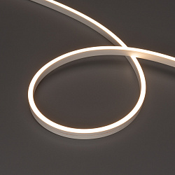 Светодиодная лента герметичная MOONLIGHT-SIDE-A120-06x12mm 24V Warm3000 (9.6 W/m, IP65, 0,5m, wire x1) (Arlight, Образец)