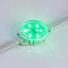Модуль управляемый SOLEX-DMX-3535-6-24V RGB 120deg (D40x16mm, 1.5W, IP67) (Arlight, Пластик, 3 года) Lednikoff