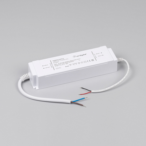 Блок питания ARPJ-SP-114700-PFC (80W, 57-114V, 0.7A) (Arlight, IP67 Пластик, 5 лет) Lednikoff