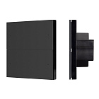 INTELLIGENT ARLIGHT Кнопочная панель SMART DALI-301-22-4K-D2-IN Black (BUS, Frameless) (IARL, IP20 Пластик, 5 лет) Lednikoff