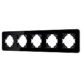 Рамка стеклянная FRM-OMALI-GS-5-BK (Arlight, -)