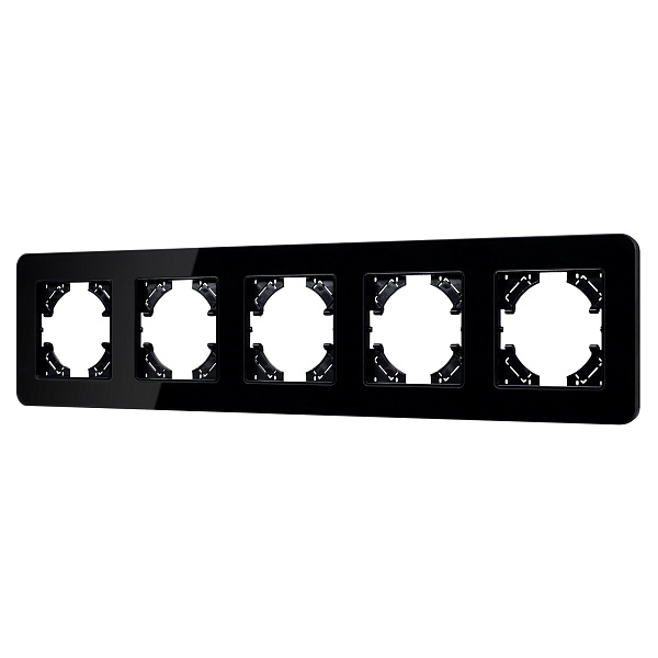Рамка стеклянная FRM-OMALI-GS-5-BK (Arlight, -) Lednikoff