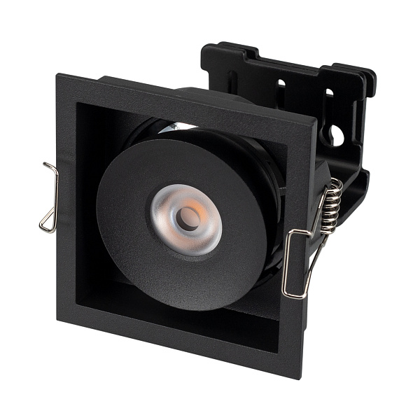 Светильник CL-SIMPLE-S80x80-9W Warm3000 (BK, 45 deg) (Arlight, IP20 Металл, 3 года) Lednikoff