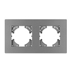 Рамка пластиковая FRM-PERIO-PL-2-GR (Arlight, -) Lednikoff