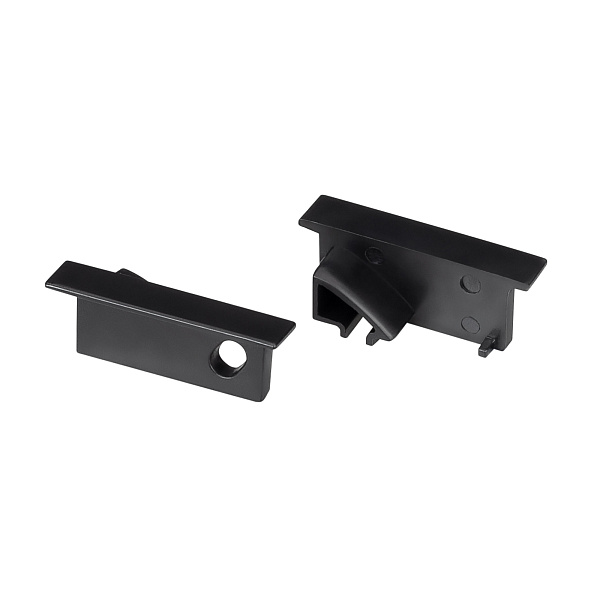 Комплект заглушек SL-BEVEL-W21-F BLACK (Arlight, Пластик) Lednikoff