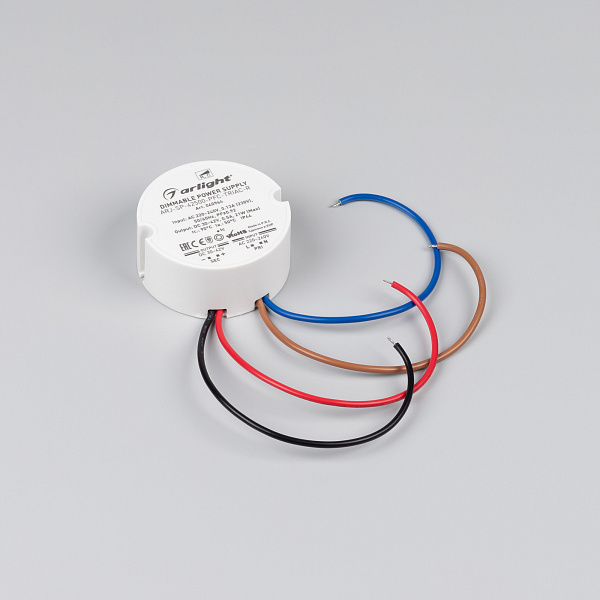 Блок питания ARJ-SP-42500-PFC-TRIAC-R (21W, 30-42V, 500mA) (Arlight, IP44 Пластик, 5 лет) Lednikoff