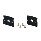 Заглушка СEIL-S14-SHADOW FLAT BLACK с отверстием (Arlight, Металл) Lednikoff