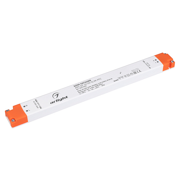 Блок питания ARV-SP-24150-SLIM-PFC (24V, 6,25A, 150W) (Arlight, IP20 Пластик, 5 лет) Lednikoff