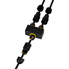 Коннектор NEO-GERM-3pin-Y-WTW (4-8mm) (Arlight, IP68) Lednikoff