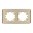 Рамка стеклянная FRM-OMALI-GS-2-GD (Arlight, -) Lednikoff