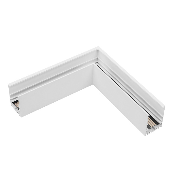 Коннектор угловой MAG-CON-4563-L90 (WH, 5LN) (Arlight, IP20 Металл, 5 лет)