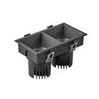 Светильник MS-FLOW-BUILT-S157x85-2x12W Day4000 (BK, 15 deg, 230V) (Arlight, IP20 Металл, 5 лет) Lednikoff