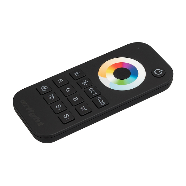 Пульт SMART-R21-MULTI Black (1 зона, 2.4G) (Arlight, IP20 Пластик, 5 лет) Lednikoff