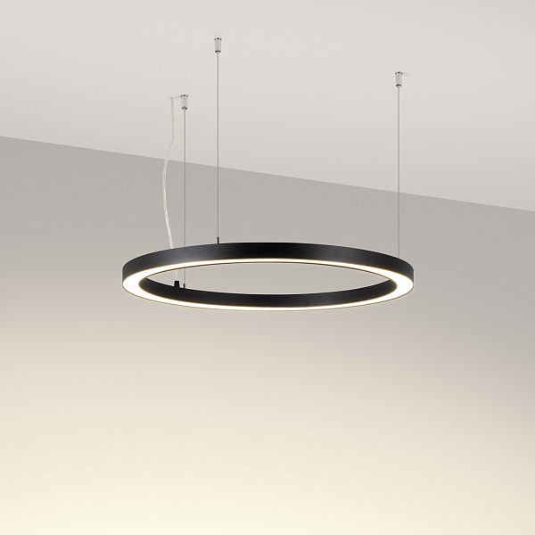 Светильник SP-CIRCLE-HANG-O3535-D600-35W Day4000 (RAL9005, 120 deg, 230V) IP40 LED (Arlight, Алюминий) Lednikoff
