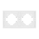 Рамка пластиковая FRM-TENDO-PL-2-WH (Arlight, Белый) Lednikoff