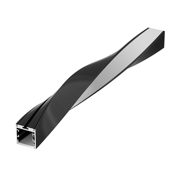 Профиль SL-ARC-3535-TWIST180-500 BLACK (Arlight, Алюминий) Lednikoff