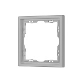 Рамка пластиковая FRM-NOBE-SFPL-1-IS (Arlight, Никель)