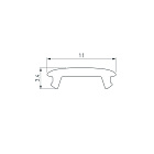 Экран STRETCH-SHADOW-10m OPAL-PVC (A2-CONTOUR-PRO) (Arlight, -) Lednikoff