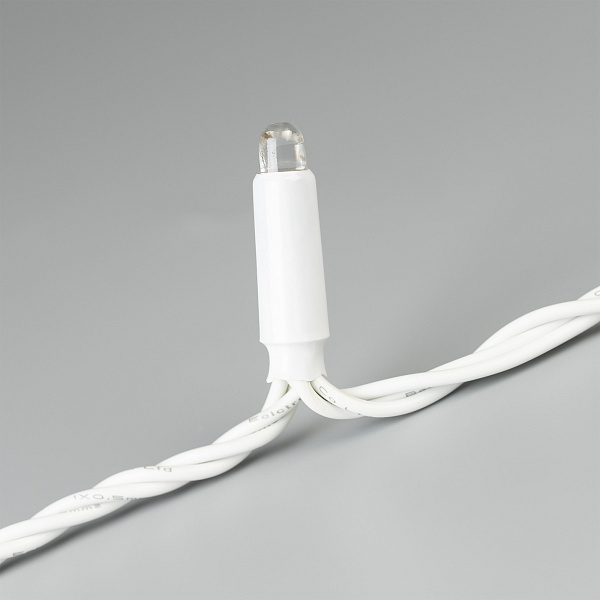 Светодиодная гирлянда ARD-STRING-CLASSIC-6000-WHITE-40LED-LIVE RGB-SPI (12V, 26W) (Ardecoled, IP65) Lednikoff