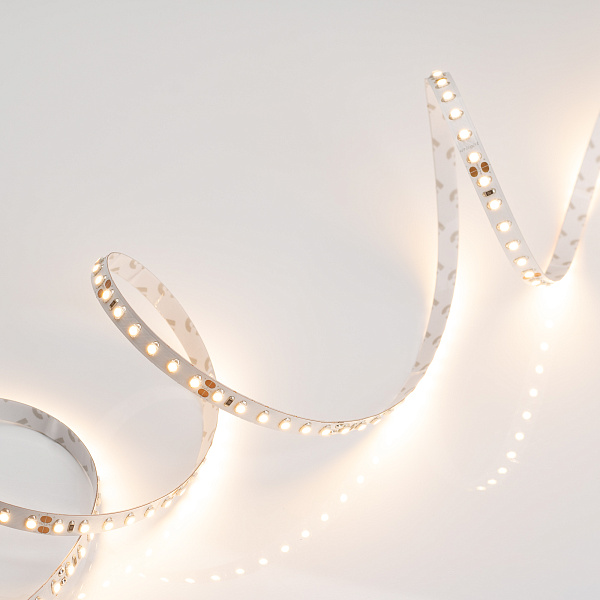 Светодиодная лента RT 2-5000 24V Warm2400 2x (3528, 600 LED, LUX) (Arlight, 9.6 Вт/м, IP20) Lednikoff