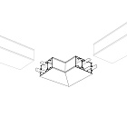 Угол S2-LINE-3360-L90N внутренний (Arlight, Металл) Lednikoff