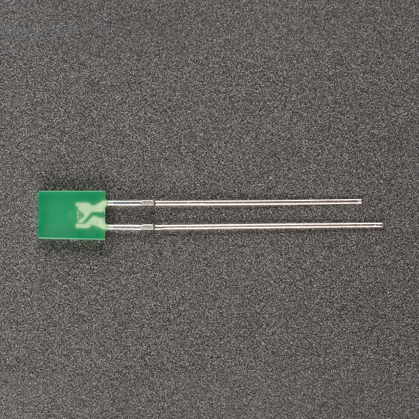 Светодиод ARL-2507UGD-100mcd (Arlight, 2x5мм (прямоугольный)) Lednikoff